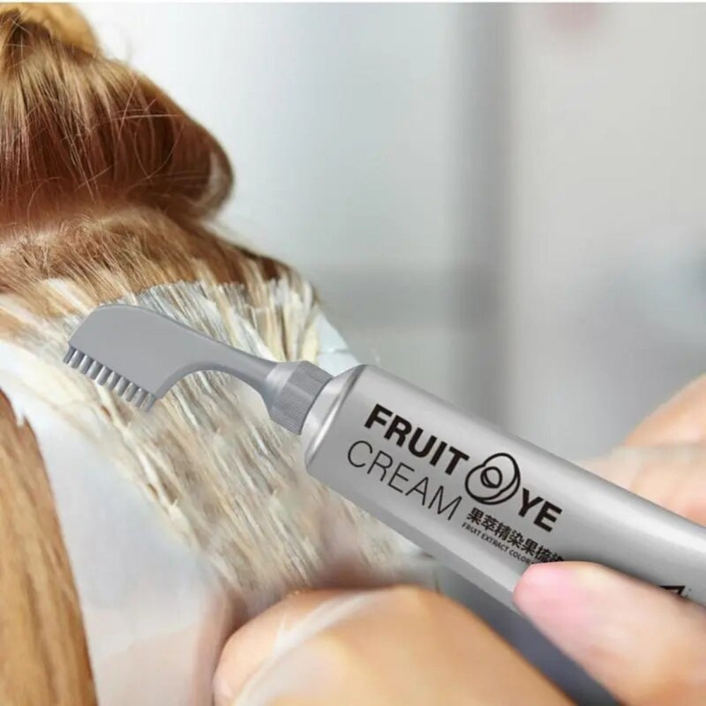 Black Fruit Dyeing Cream with Comb