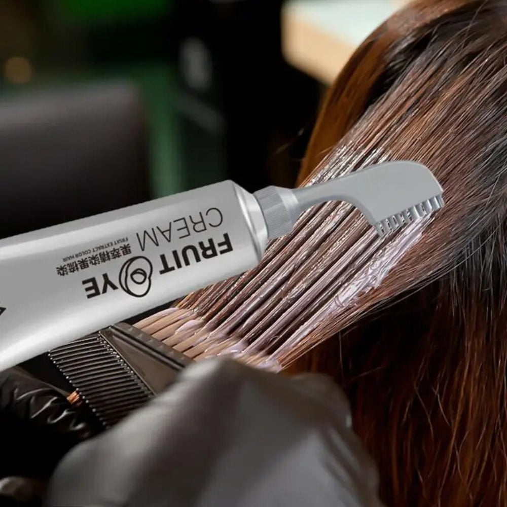 Black Fruit Dyeing Cream with Comb