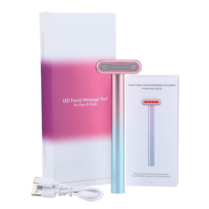 4 in 1 Facial Red Light Therapy Wand