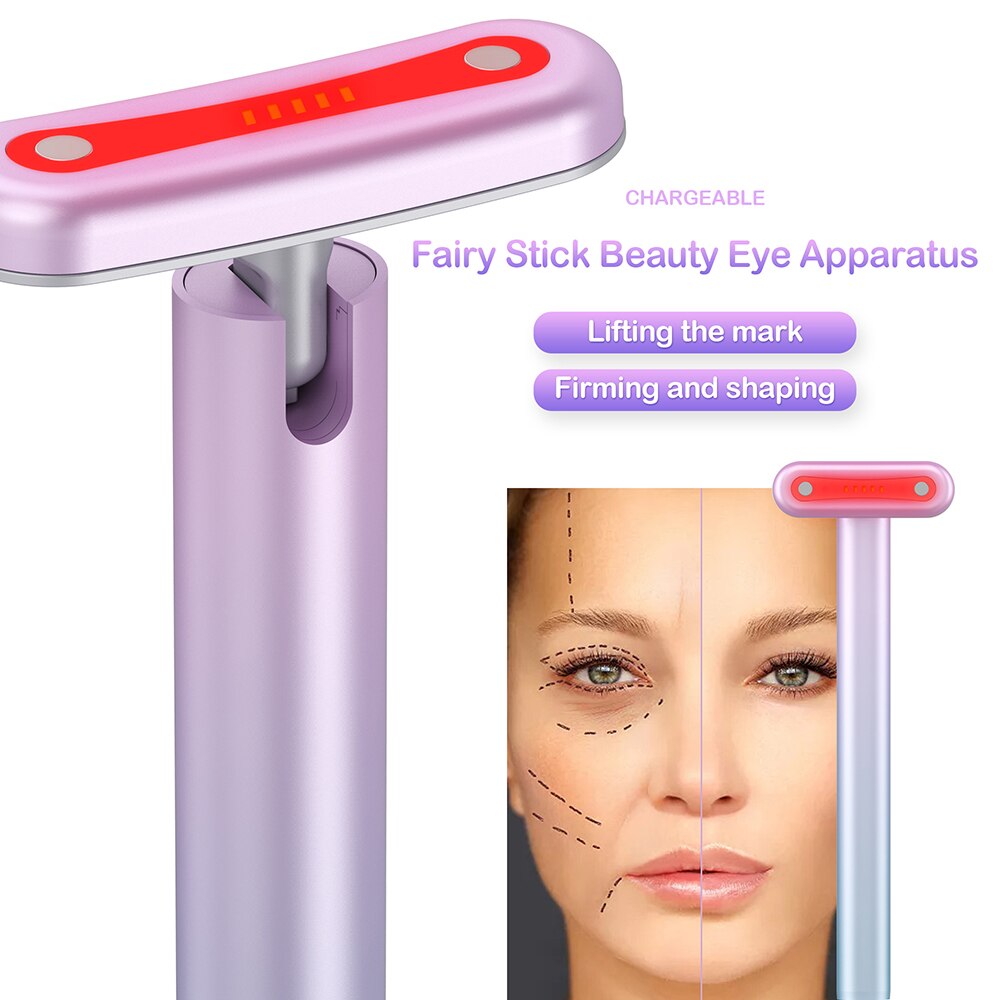 4 in 1 Facial Red Light Therapy Wand