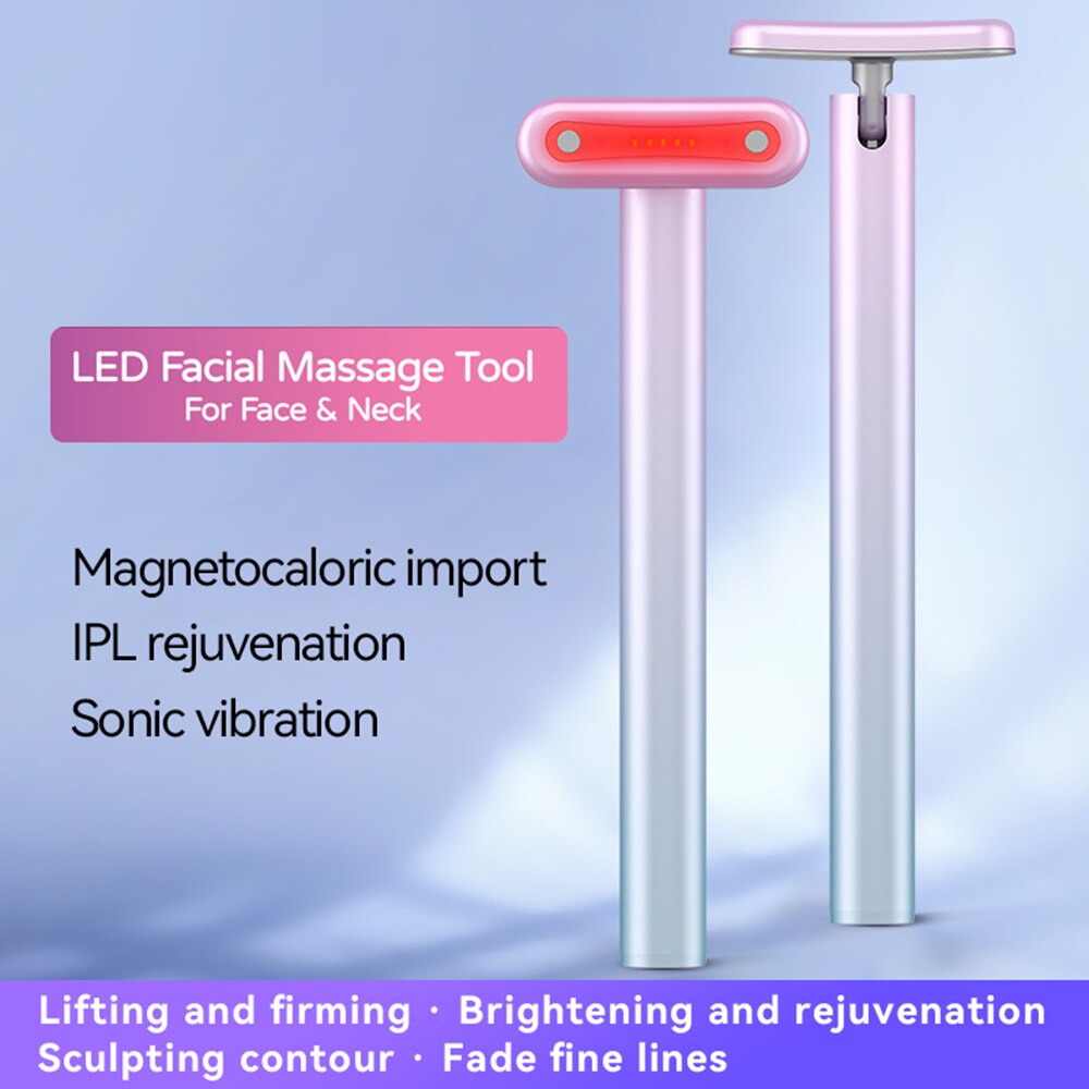 4 in 1 Facial Red Light Therapy Wand