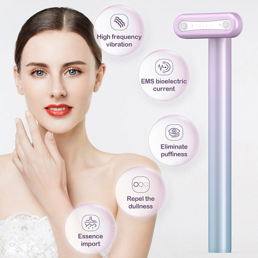 4 in 1 Facial Red Light Therapy Wand