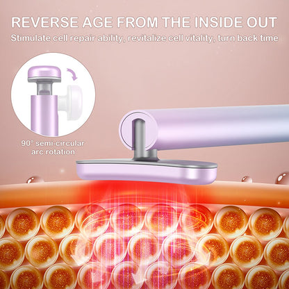 4 in 1 Facial Red Light Therapy Wand